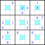 Судоку-центр 9х9 #31 трудный Судоку-центр 9х9 #31 трудный