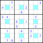 Судоку-центр 9х9 #31 очень трудный Судоку-центр 9х9 #31 очень трудный