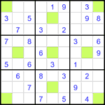 Судоку-жирандоль 9х9 #30 средний Судоку-жирандоль 9х9 #30 средний