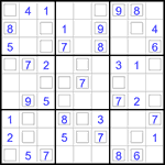 Судоку “Дуэт” 9х9 #35 легкий