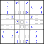 Судоку “Дуэт” 9х9 #31 средний