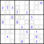 Судоку “Дуэт” 9х9 #32 трудный