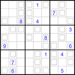 Судоку “Дуэт” 9х9 #35 очень трудный
