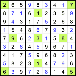 Судоку-жирандоль ответ