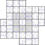 Судоку-мельница #35 легкий