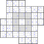 Судоку-мельница #31 средний