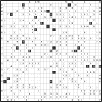 Филиппинский кроссворд #2234 “Снеговик”