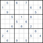 Судоку “Ход конем” 9х9 #40 средний