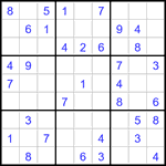 Судоку 9х9 #3255 легкий