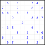 Судоку 9х9 #3260 легкий