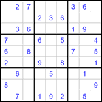 Судоку 9х9 #3282 легкий