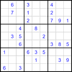 Судоку 9х9 #3230 средний