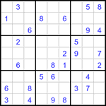 Судоку 9х9 #3235 средний