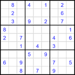 Судоку 9х9 #3240 средний