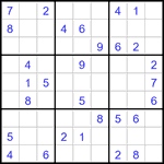 Судоку 9х9 #3242 средний