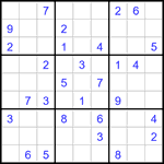 Судоку 9х9 #3250 средний