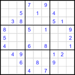 Судоку 9х9 #3255 средний