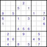Судоку 9х9 #3258 средний