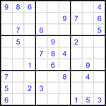 Судоку 9х9 #3260 средний