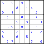 Судоку 9х9 #3265 средний