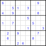 Судоку 9х9 #3219 очень трудный