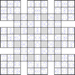 Судоку-сумо #1 легкий