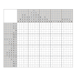 Японский кроссворд #2352 “Мегафон”