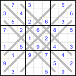 Судоку LX 9х9 #29 легкий Судоку LX 9х9 #29 легкий