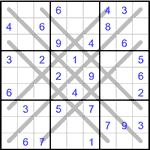 Судоку LX 9х9 #1 средний Судоку LX 9х9 #1 средний