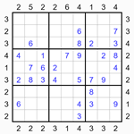 Судоку-небоскребы 9х9 #29 легкий