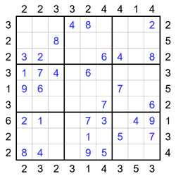 Судоку-небоскребы