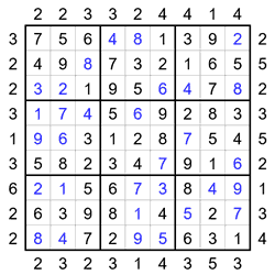 Судоку-небоскребы - ответ