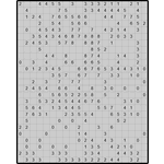 Японская мозаика #3296 “Обезьяна”