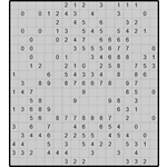 Японская мозаика #3328 “Олень”