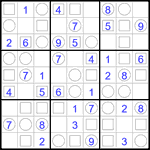 Судоку “Трио” 9х9 #3 легкий