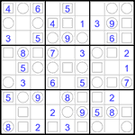 Судоку “Трио” 9х9 #4 легкий