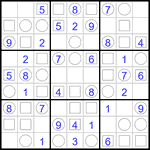 Судоку “Трио” 9х9 #26 легкий