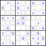 Судоку “Трио” 9х9 #27 легкий