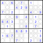 Судоку “Трио” 9х9 #28 легкий