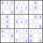 Судоку “Трио” 9х9 #35 легкий