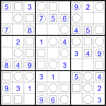 Судоку “Трио” 9х9 #39 легкий
