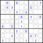 Судоку “Трио” 9х9 #3 средний