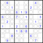 Судоку “Трио” 9х9 #4 средний