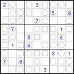 Судоку “Трио” 9х9 #23 средний Судоку “Трио” 9х9 #23 средний