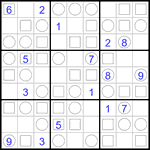 Судоку “Трио” 9х9 #24 средний Судоку “Трио” 9х9 #24 средний