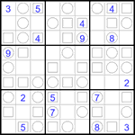 Судоку “Трио” 9х9 #26 средний