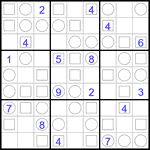 Судоку “Трио” 9х9 #32 средний