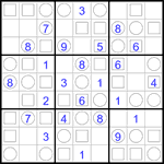 Судоку “Трио” 9х9 #35 средний