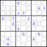 Судоку “Трио” 9х9 #36 средний