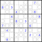 Судоку “Трио” 9х9 #39 средний